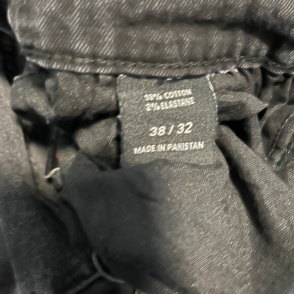 Spark Men’s Comic Black Jeans  38 x 32 - Picture 9 of 9